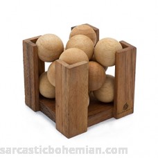 Ballroom Handmade & Organic Traditional Wood Game for Adults from SiamMandalay with SM Gift BoxPictured B06XXX552Y